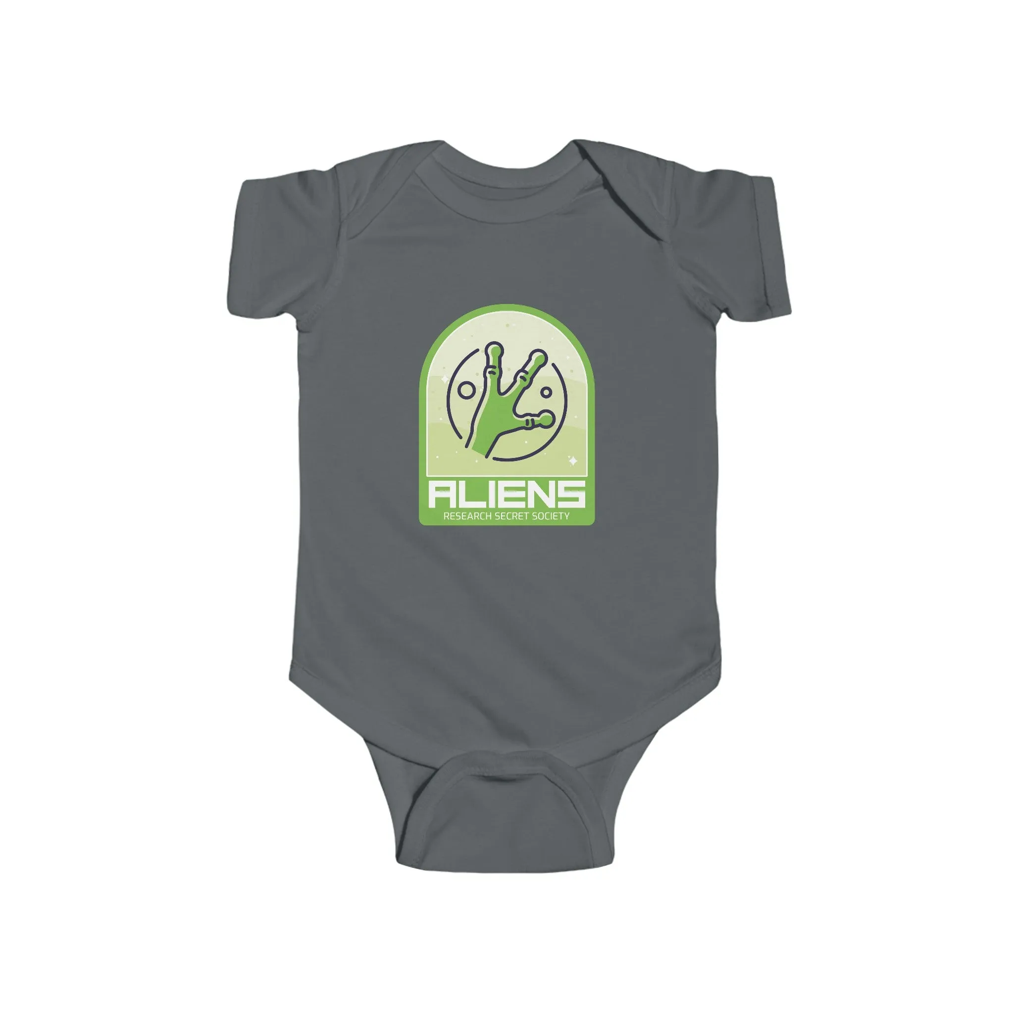 Aliens Research Funny UFO Bodysuit