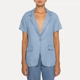 Astrid  Daytrip Blazer  Light Wash
