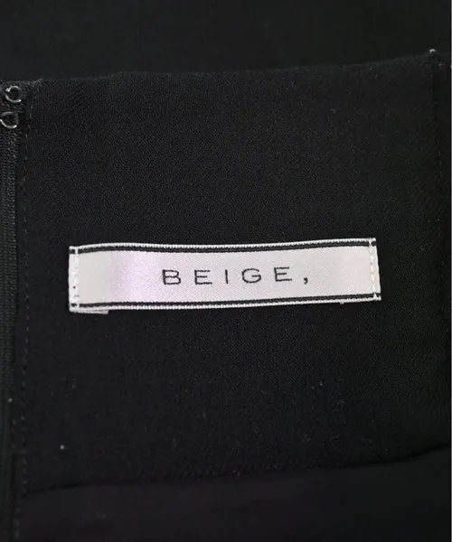 BEIGE, Knee length skirts