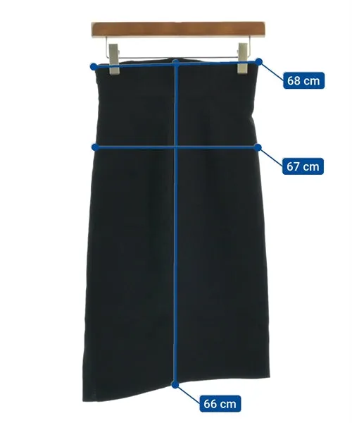 BEIGE, Knee length skirts