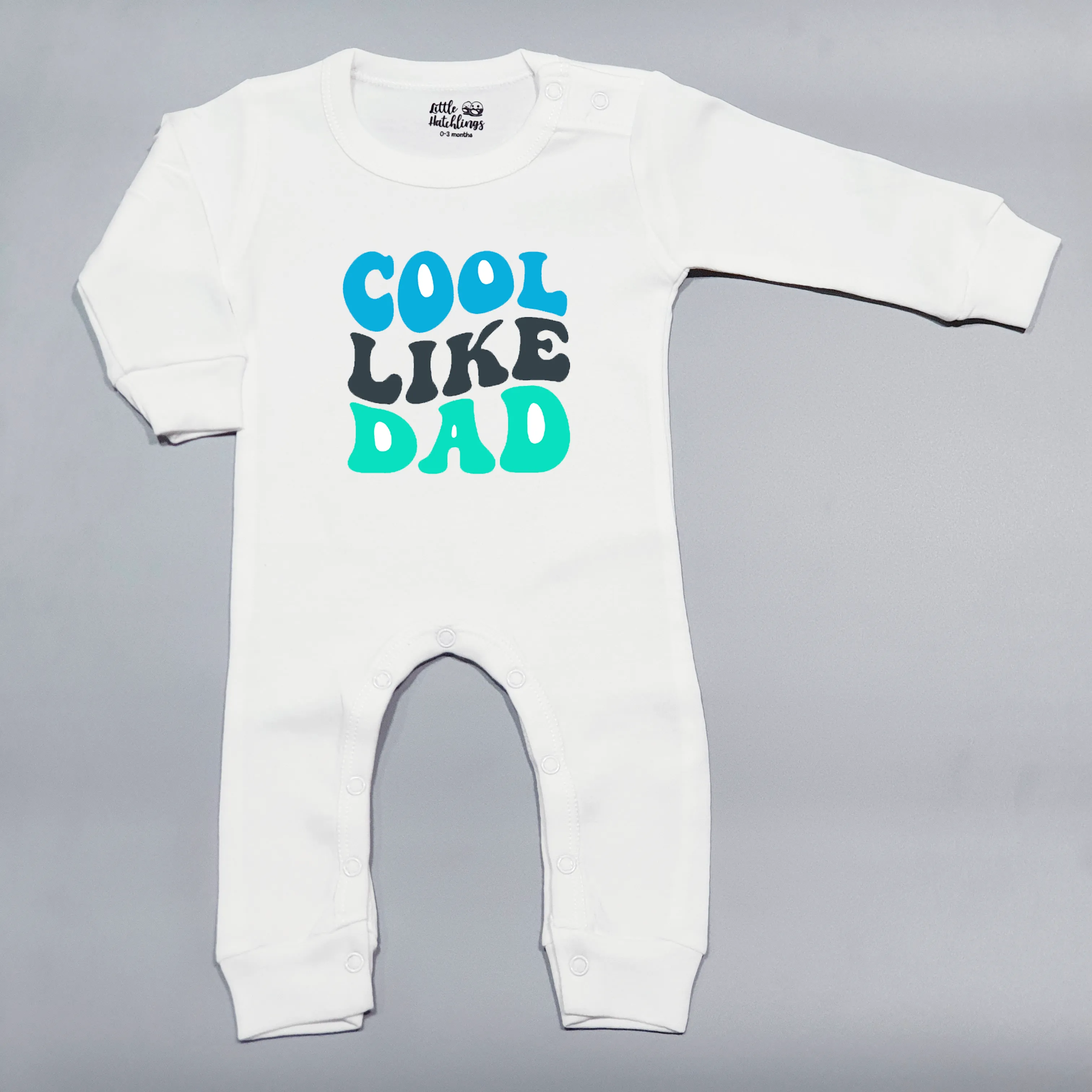 Cool Dads Club Grey and White Combo