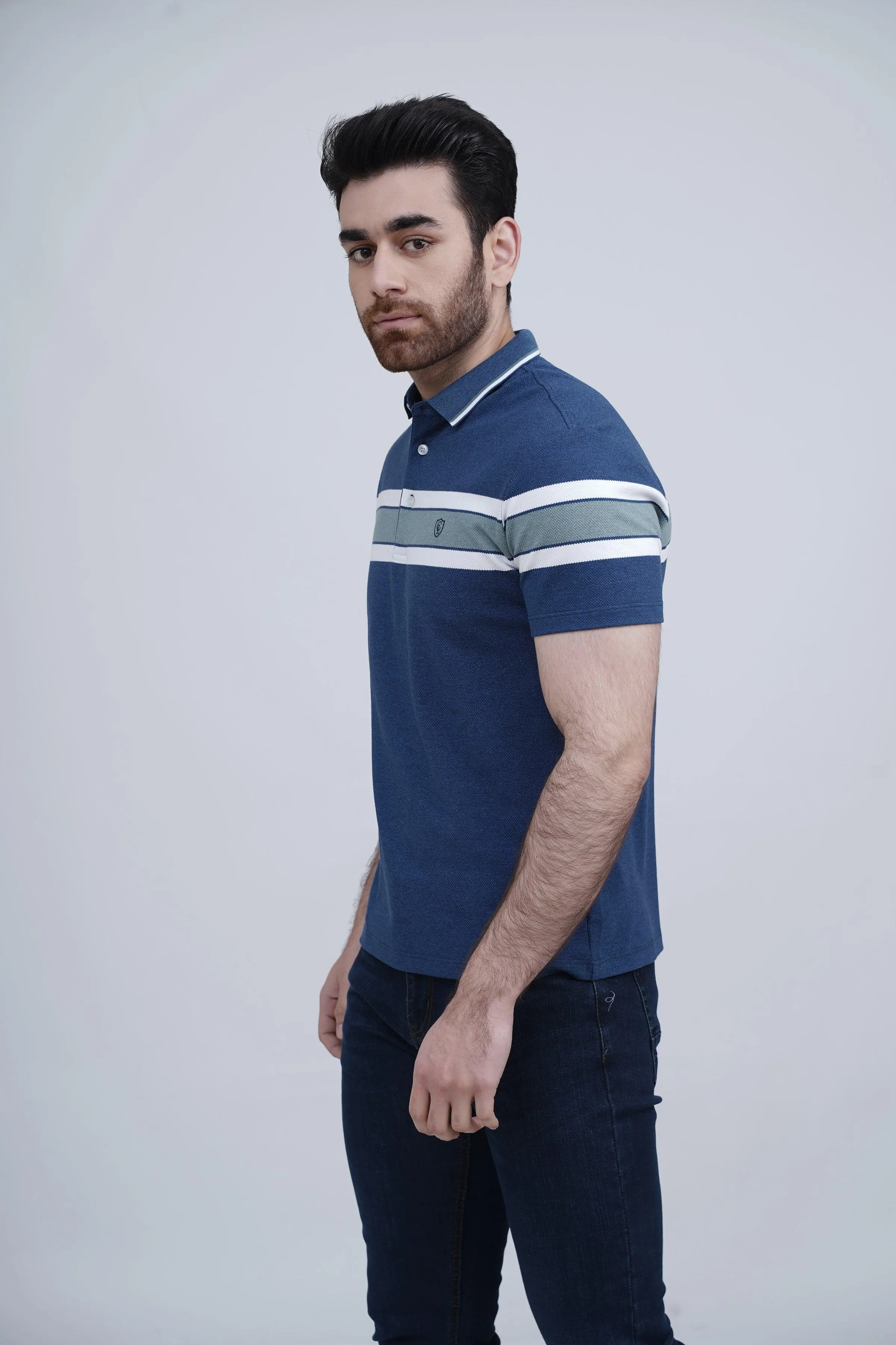 EXECUTIVE POLO NAVY WHITE