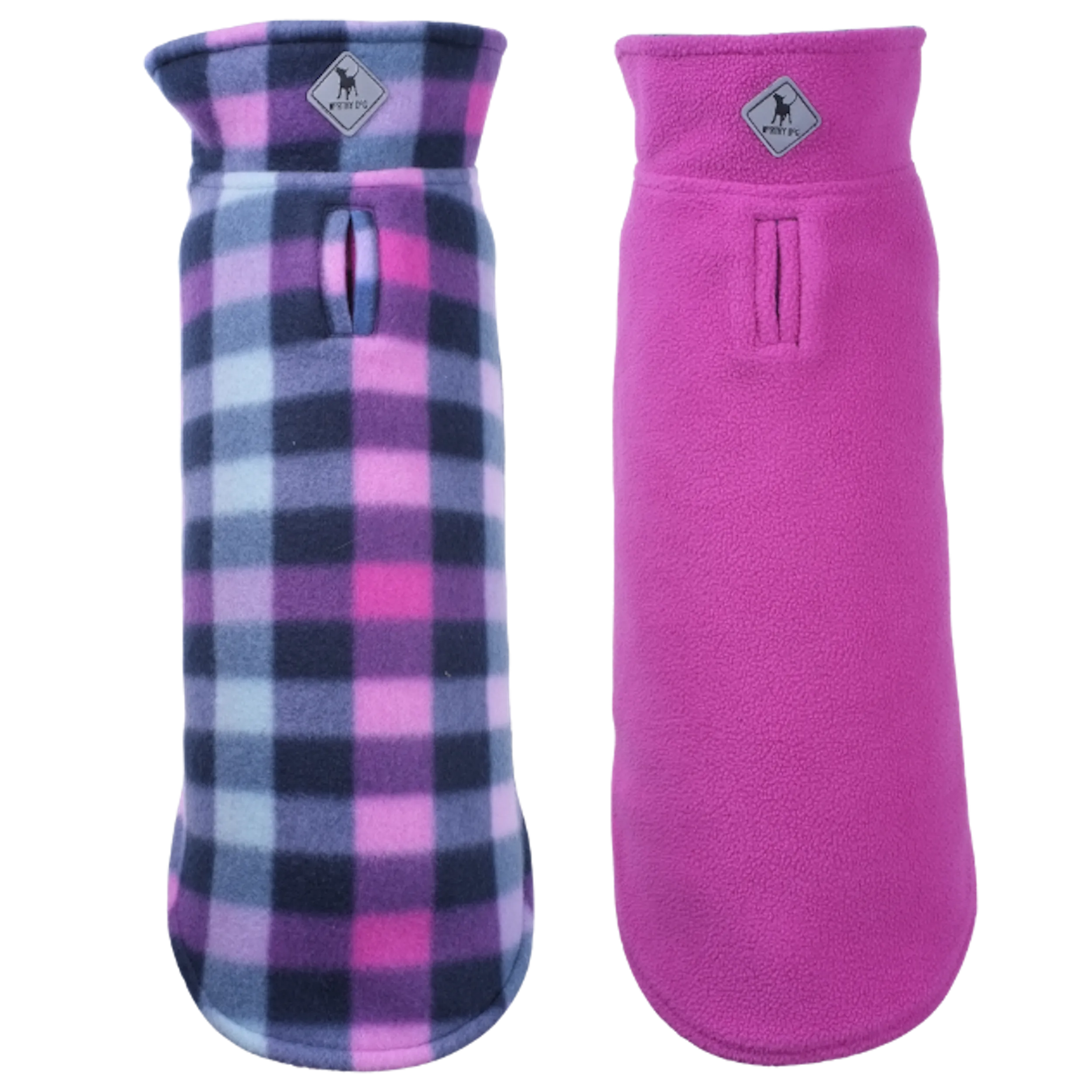 Fleece | Fargo Purple Check
