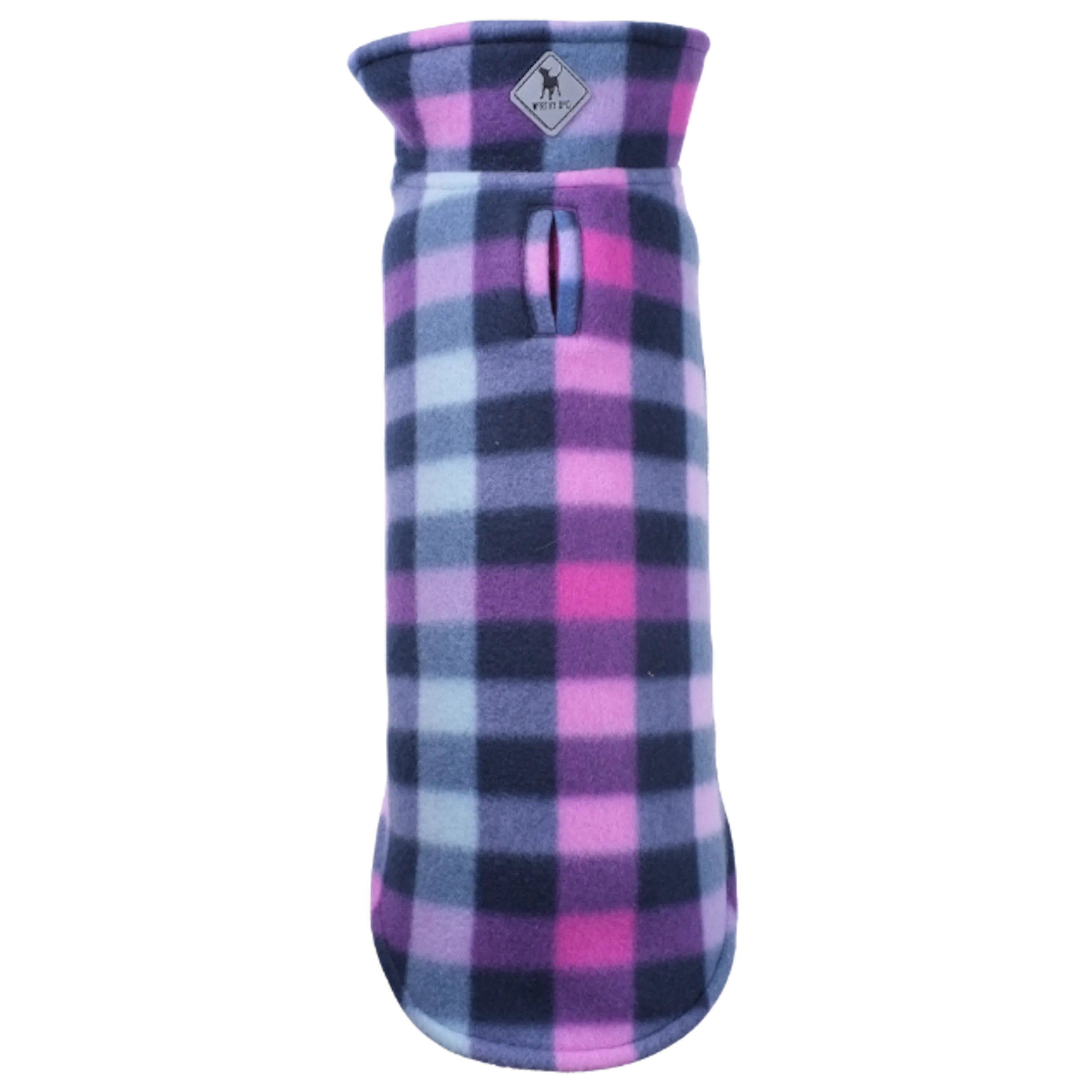 Fleece | Fargo Purple Check