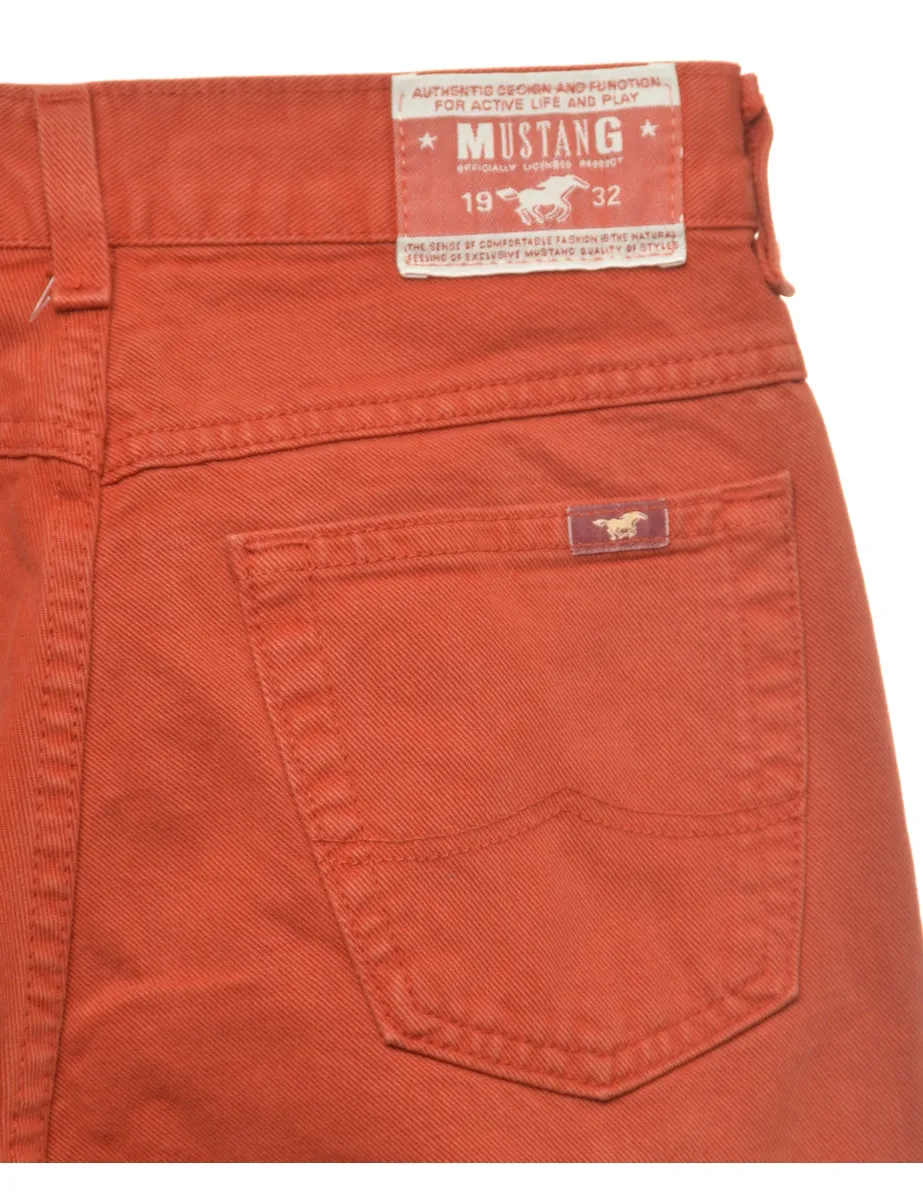 High Waist Tapered Jeans - W27 L30