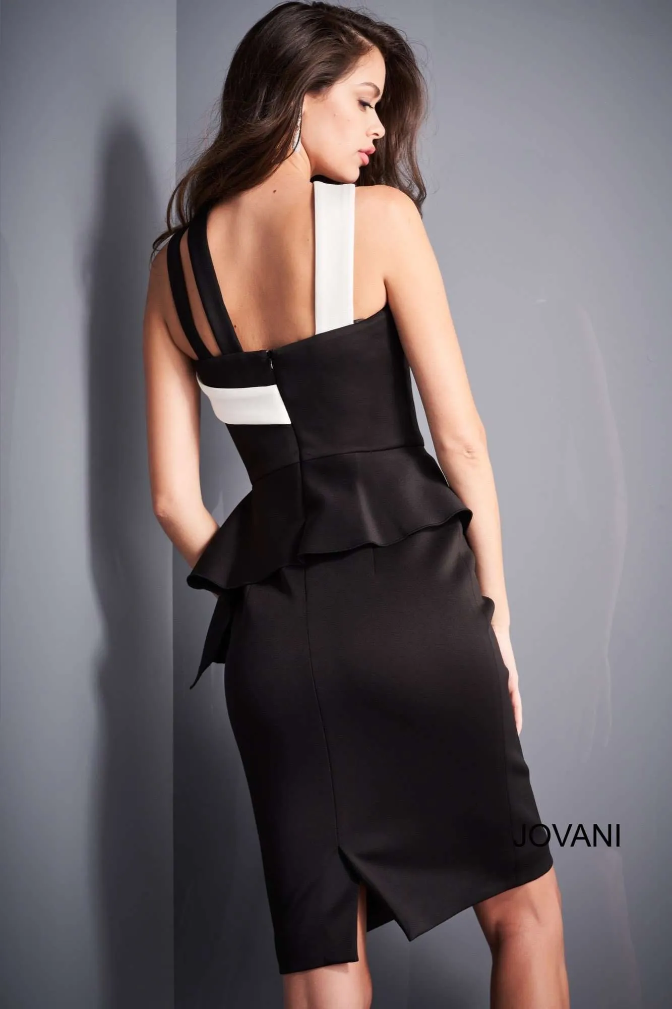 Knee Length Cocktail Dress Jovani 04409