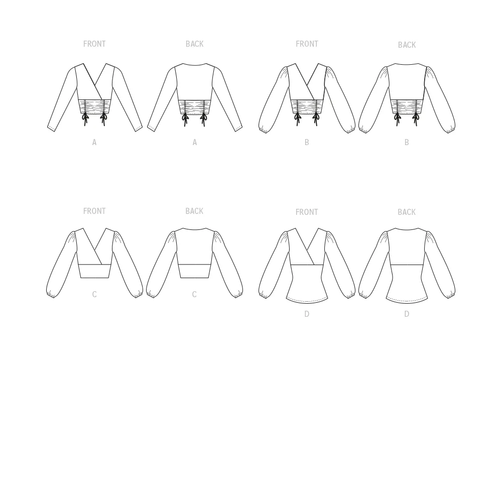 McCall's Sewing Pattern M8344 Misses' Knit Top