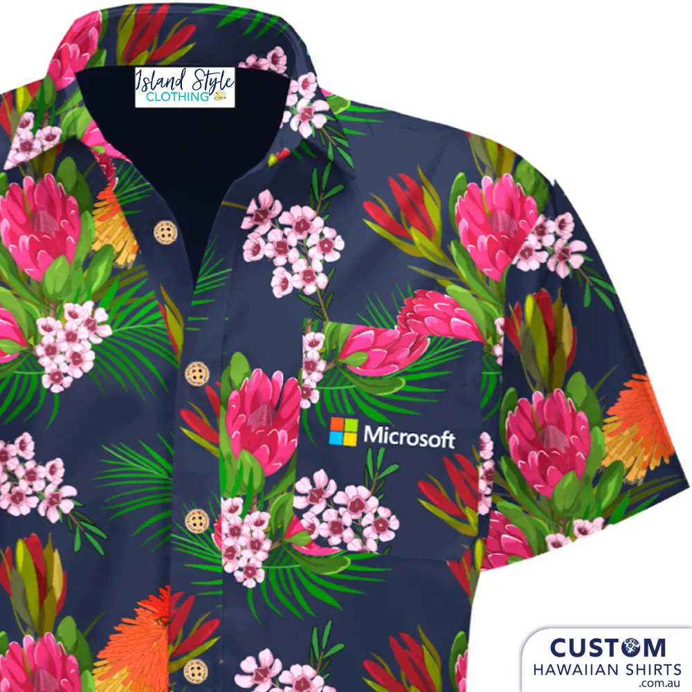 Microsoft, Sydney - Custom Event Shirts