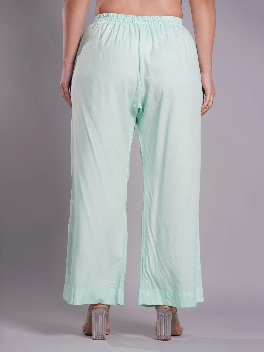 Mint Palazzo Pants