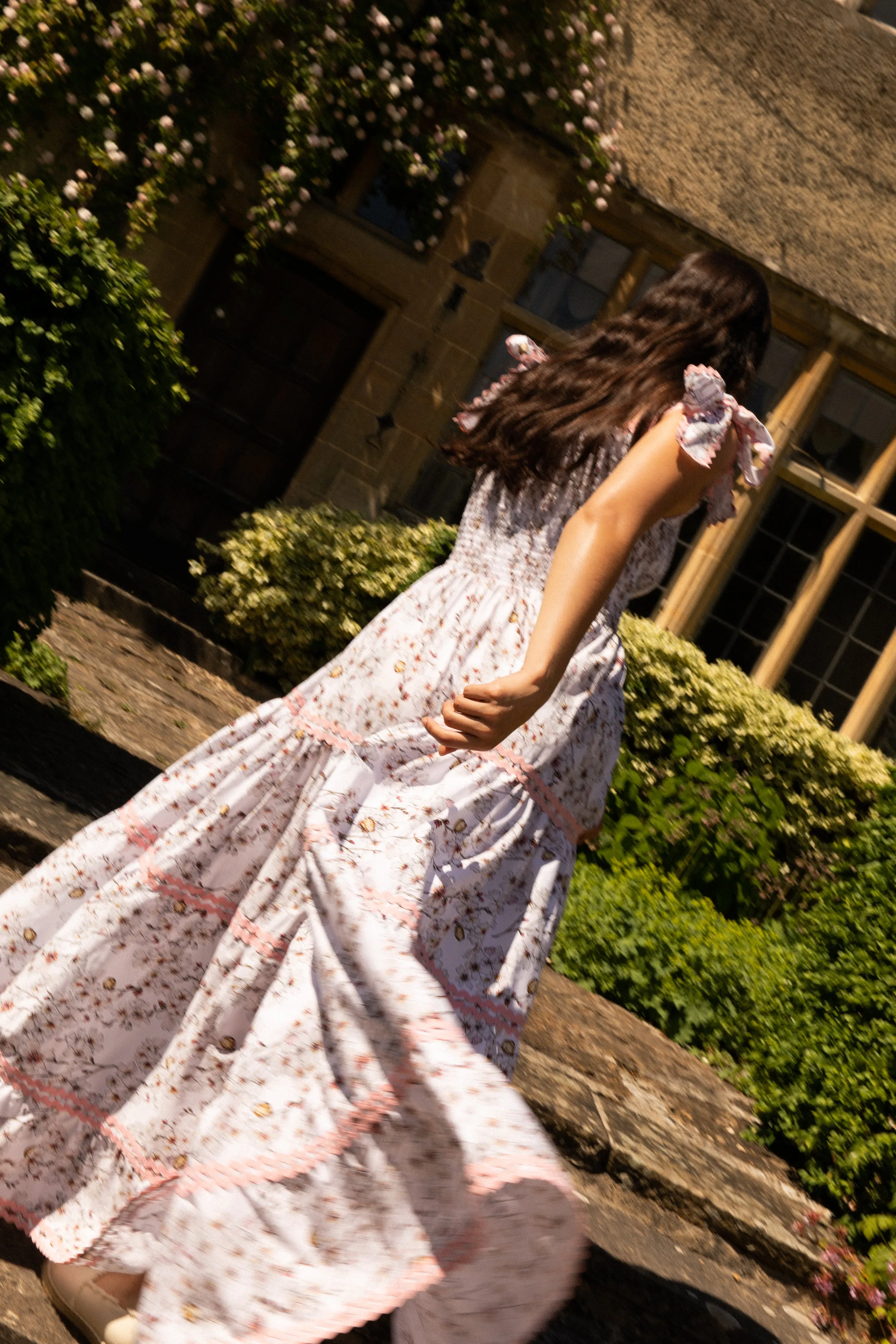 Patmos Dress - Almond Blossom