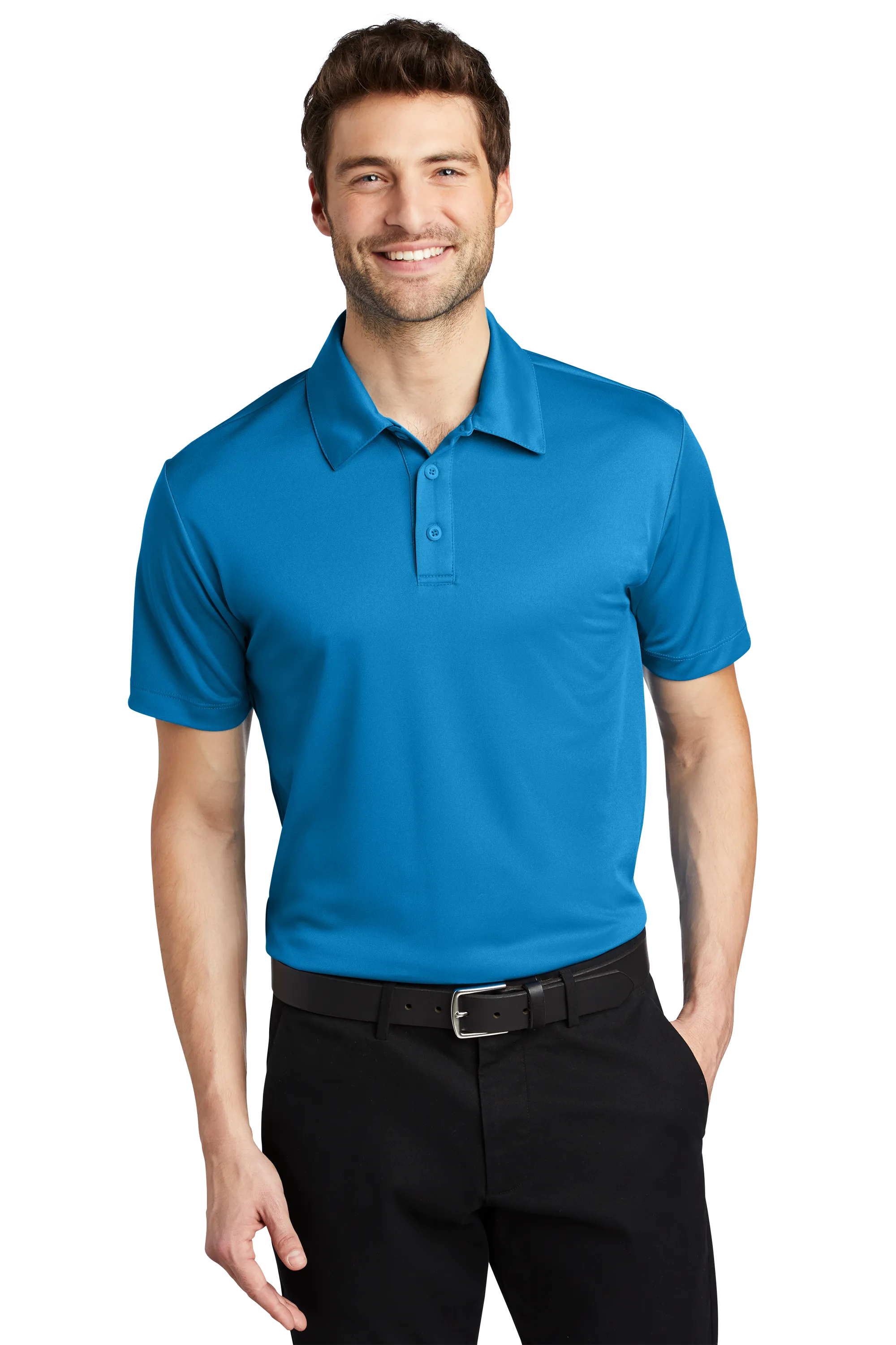 Port Authority® Silk Touch™ Performance Polo - Brilliant Blue