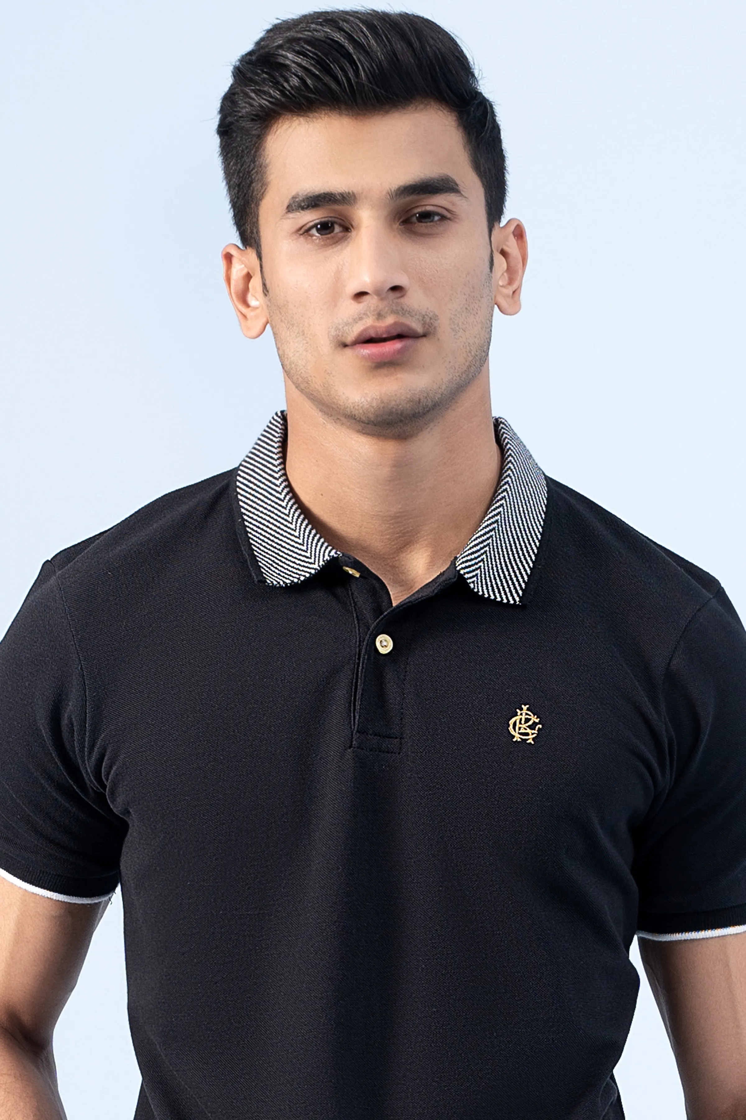 SIGNATURE POLO BLACK