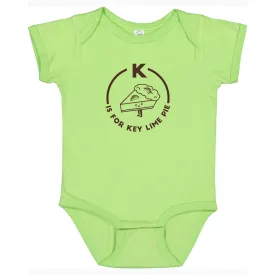Southern Alphabet Series Onesies K is for Key Lime Pie